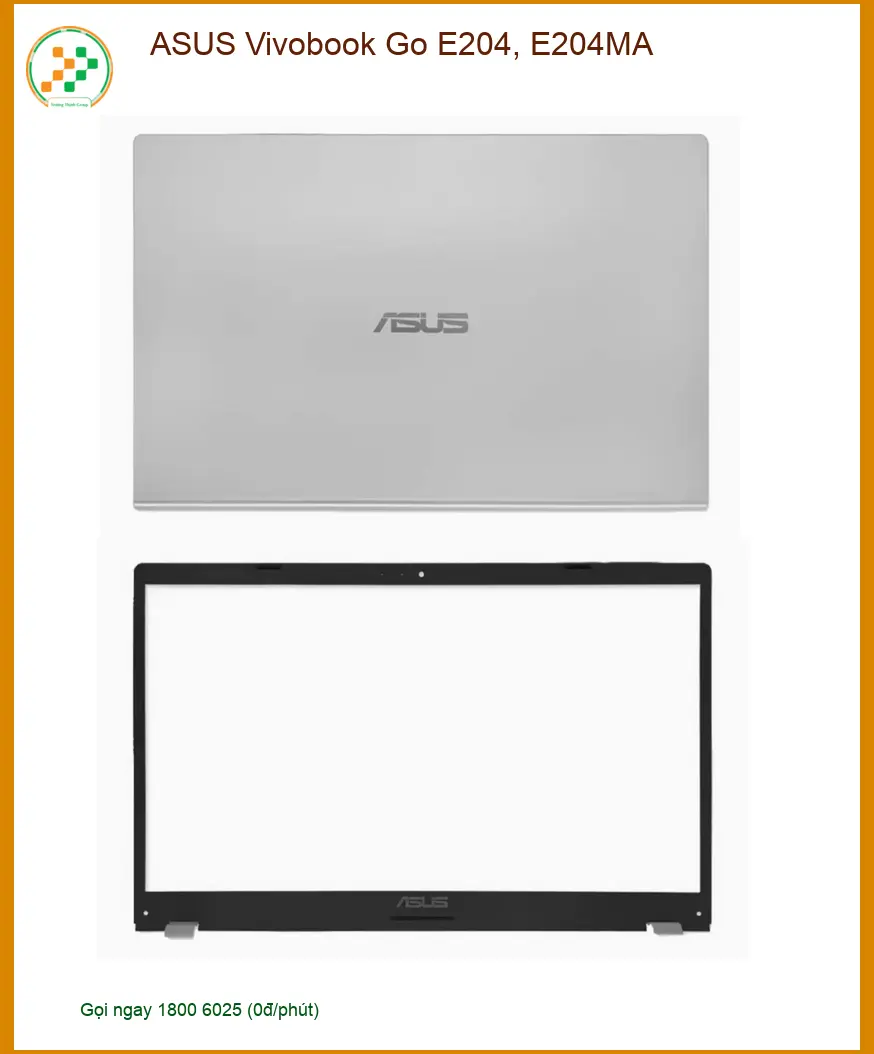 Vỏ Laptop ASUS Vivobook Go E204, E204MA - Thay Vỏ Nhanh Giá Rẻ Tại TPHCM