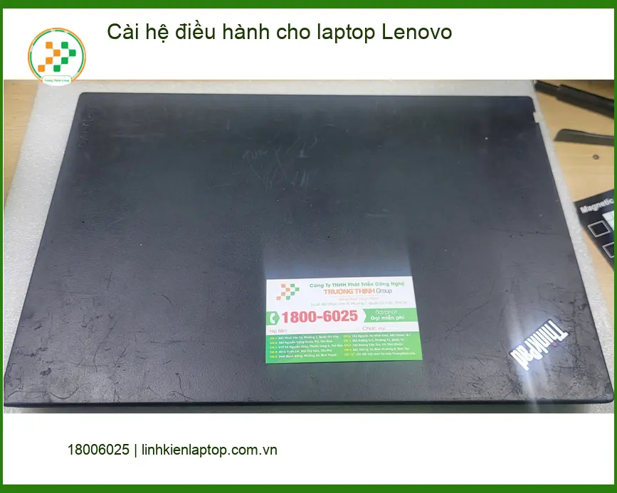 Trung tâm Cài hệ điều hành laptop Lenovo Quận Bình Tân - Cô Hằng review ảnh thực tế 2