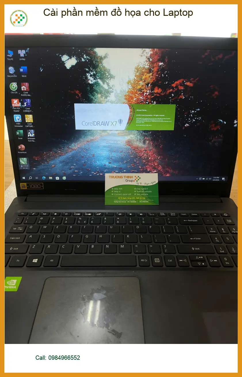 Anh Quốc kỹ sư cần cài phần mềm đồ họa cho laptop ở Quận Thủ Đức ảnh thực tế 2