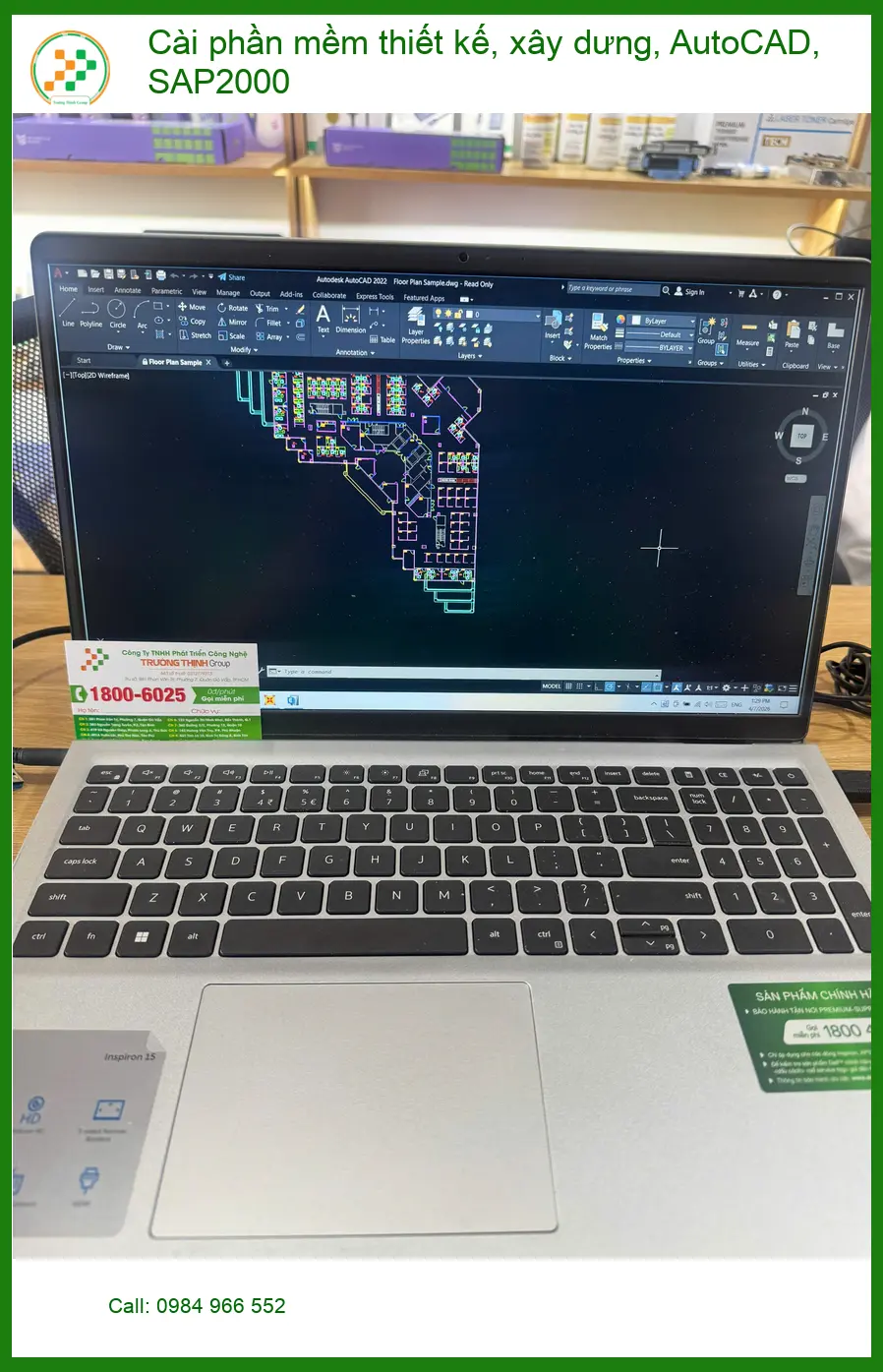 Nơi cài AutoCAD, SAP2000 Quận Tân Bình giá rẻ - Anh Quân kỹ sư xây dựng tìm ảnh thực tế 1