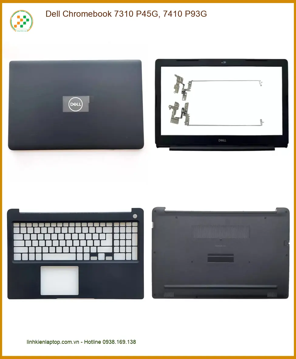 Vỏ Laptop DELL - Lắp Vỏ Chromebook Giá Tốt Lấy Liền TPHCM