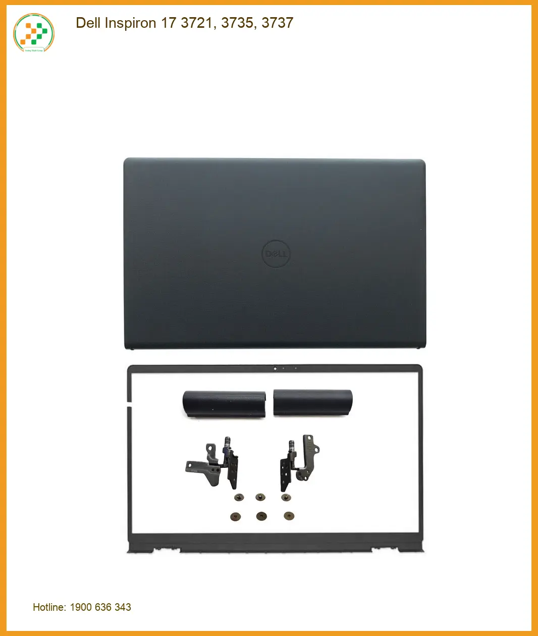 Vỏ Laptop DELL Dell Inspiron 17 3721, 3735, 3737 - Thay Vỏ Lấy Liền TPHCM