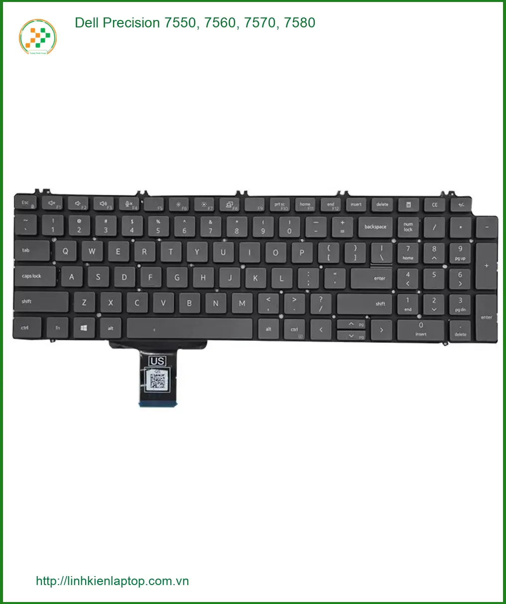 Bàn phím Laptop Dell Precision - Thay Nhanh TPHCM | Giá Rẻ Hôm Nay