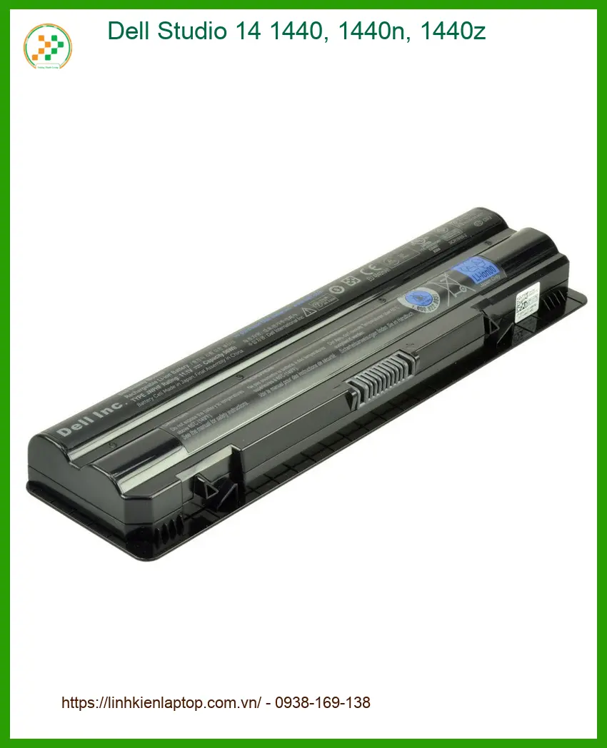 Pin Laptop DELL Studio 14 1440 - Thay Lấy Ngay Tận Nơi TPHCM, Giá Rẻ