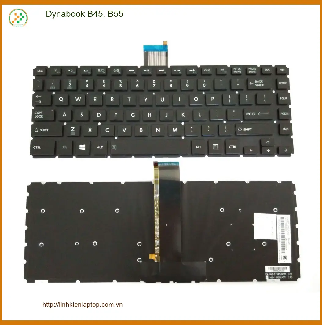 Bàn phím Laptop Dynabook B45, B55 - Thay Nhanh TPHCM Giá Tốt