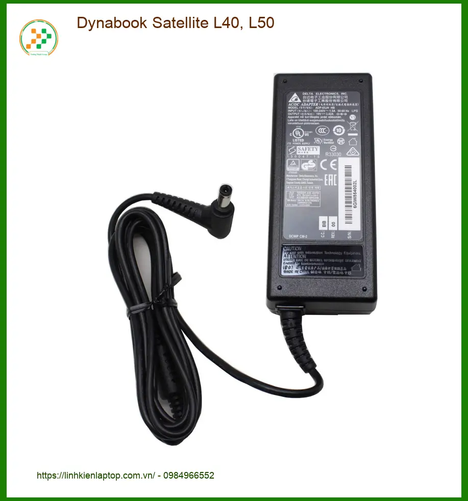 Sạc Laptop Dynabook Satellite L40, L50 - Lấy Ngay TPHCM Giá Rẻ