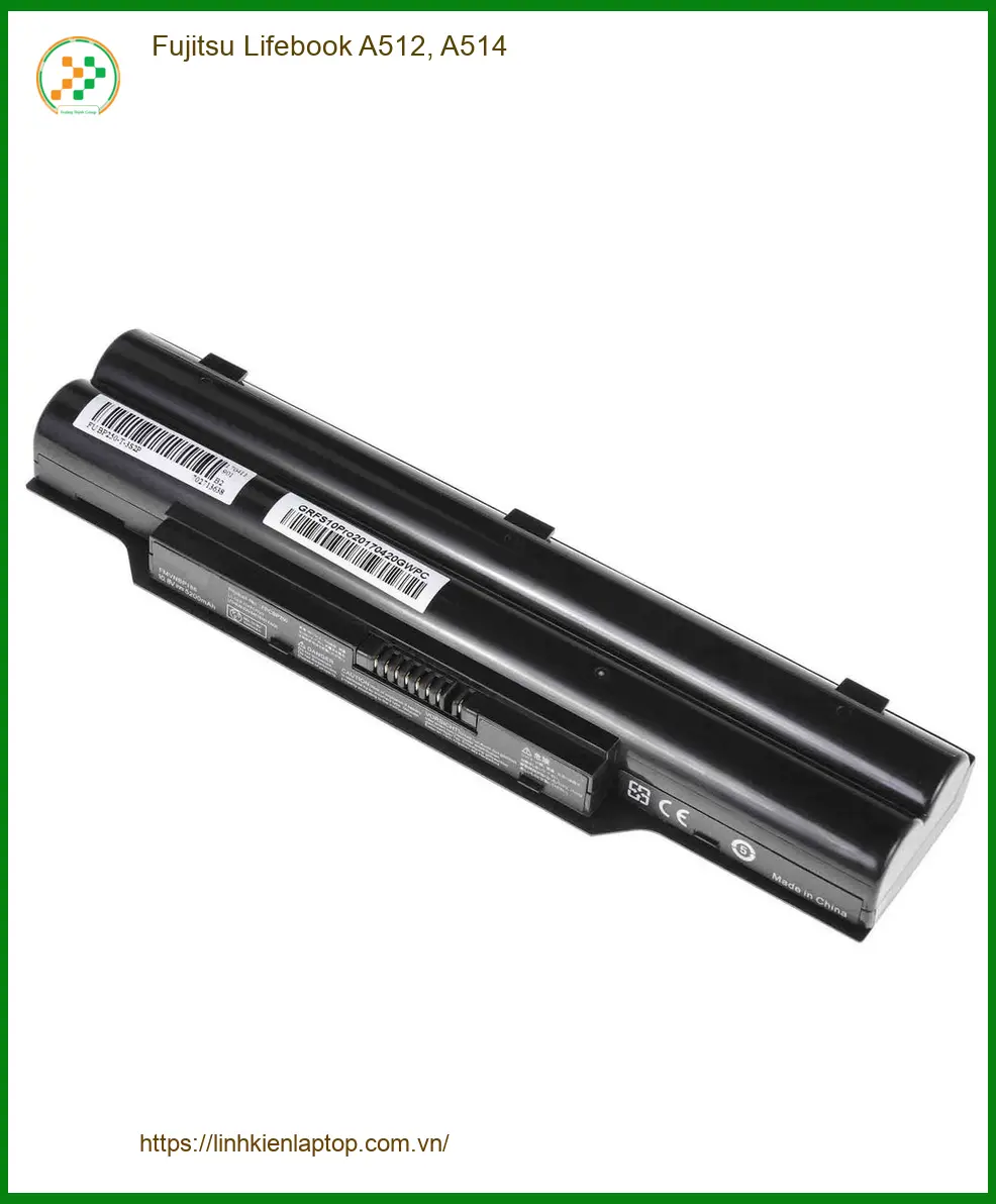 Pin Laptop Fujitsu A512, A514 - Cửa Hàng Thay Pin Giá Rẻ TPHCM