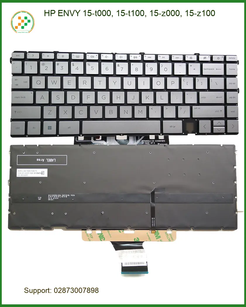 Bàn phím Laptop HP ENVY 15-t000, 15-z100 - Thay Nhanh Tại TPHCM Giá Rẻ