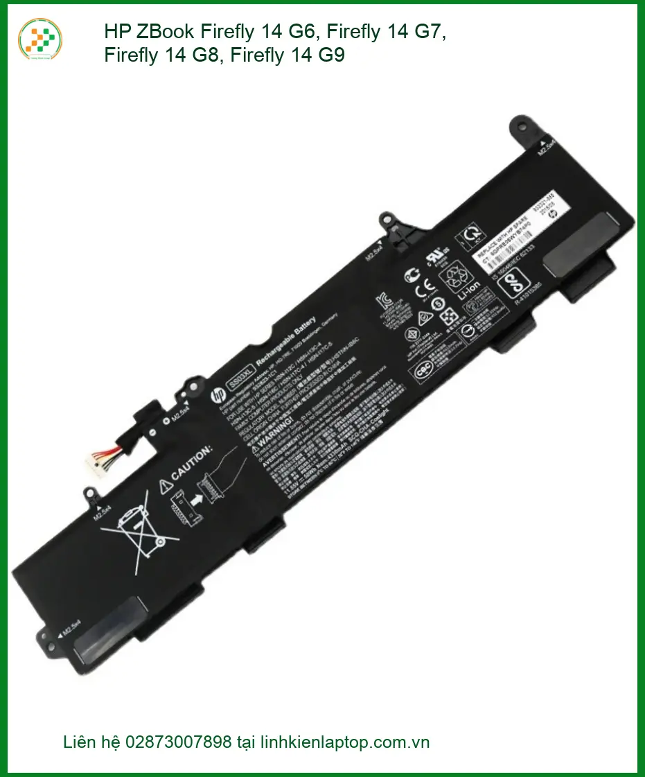 Pin Laptop HP ZBook Firefly 14 G6-G9 - Thay Lấy Ngay Giá Tốt TPHCM