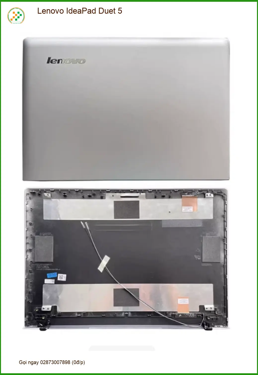 Vỏ Laptop Lenovo IdeaPad Duet 5 - Thay Vỏ Nhanh TPHCM