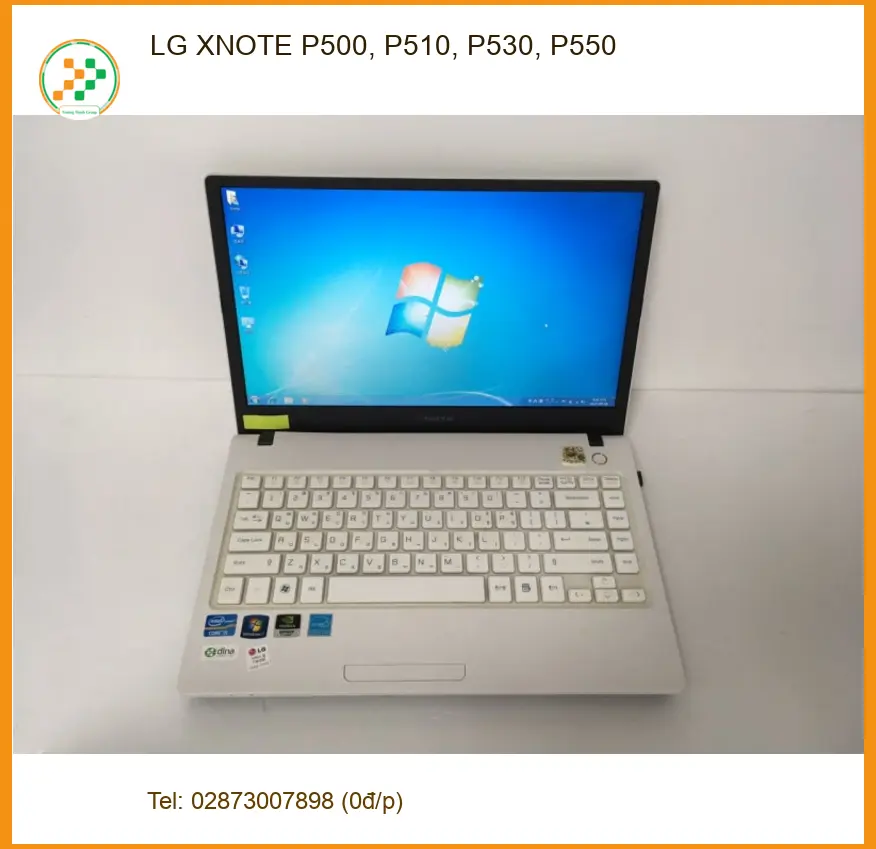 Vỏ Laptop LG XNOTE P500, P510, P530, P550 - Sửa Vỏ Laptop Lấy Liền Gần Nhất