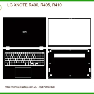 Vỏ Laptop LG XNOTE R400, R405, R410 - Thay Vỏ Laptop Lấy Liền - Giá Rẻ TPHCM