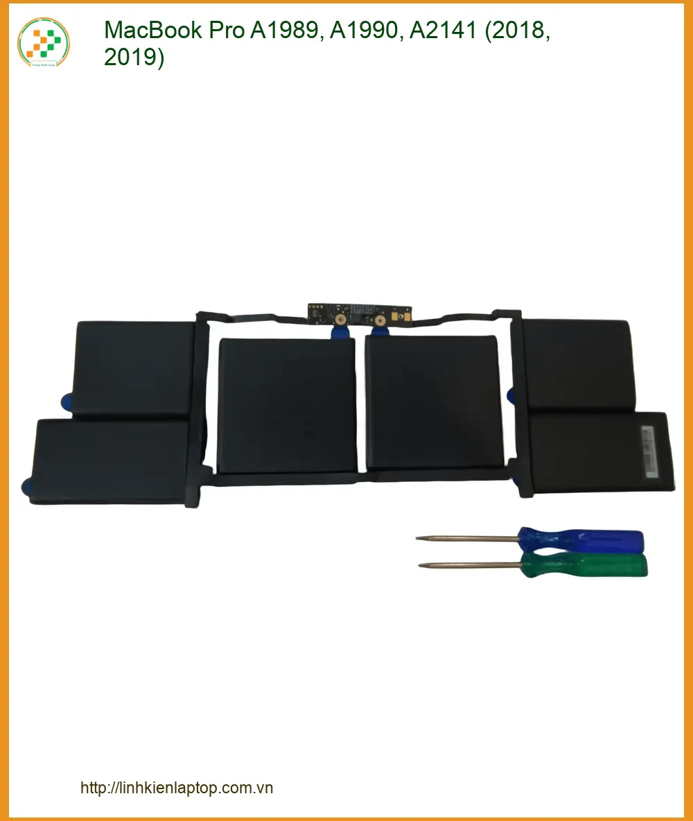 Pin Laptop MacBook Pro A1989 A1990 A2141 - Thay Pin Lấy Liền TPHCM