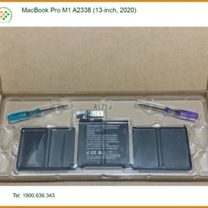 Pin Laptop MacBook Pro M1 A2338 - Thay Lấy Liền, Giá Rẻ TPHCM