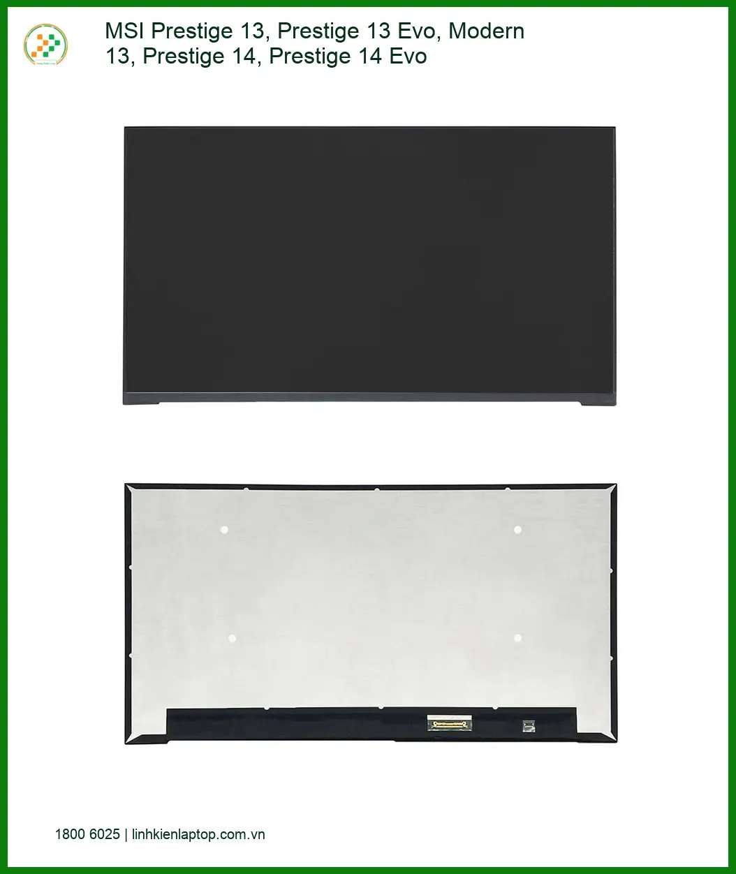 Màn hình Laptop MSI Prestige 13 Modern 14 - Thay Lấy Liền, Giá Cạnh Tranh TPHCM