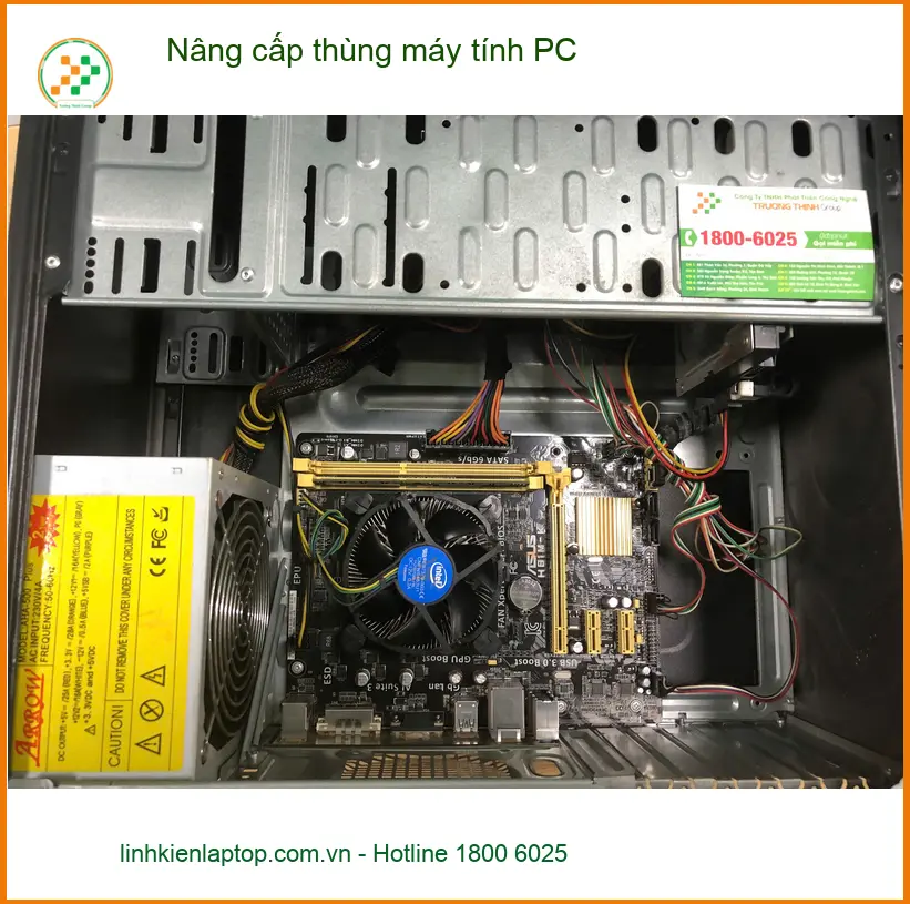 Dịch vụ nâng cấp thùng máy tính PC Quận Bình Tân - Anh Lân nâng cấp máy ảnh thực tế 1