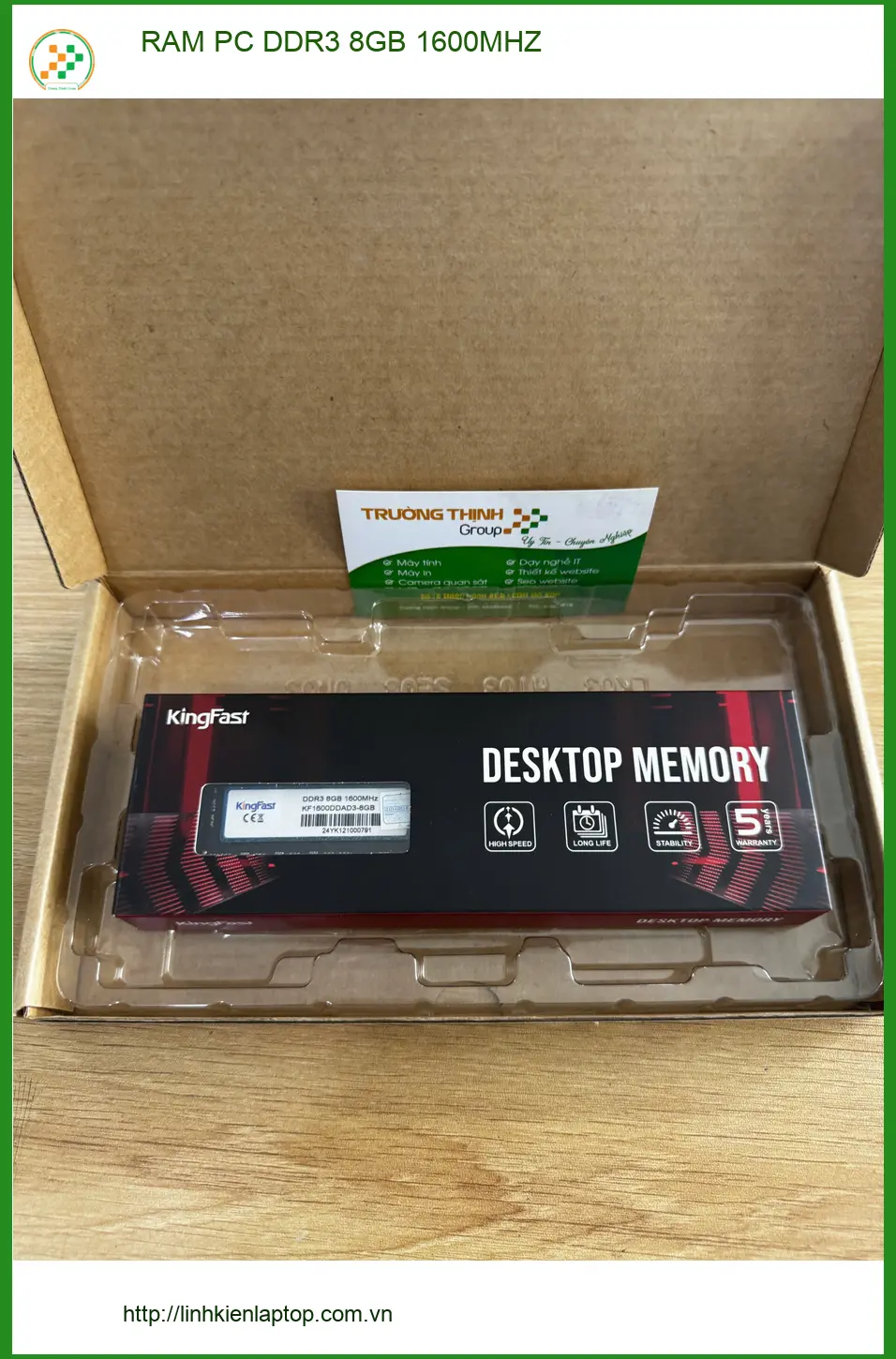 Anh Quang nâng cấp máy tính tìm RAM PC DDR3 8GB 1600MHZ Quận 10 giá rẻ ảnh thực tế 1