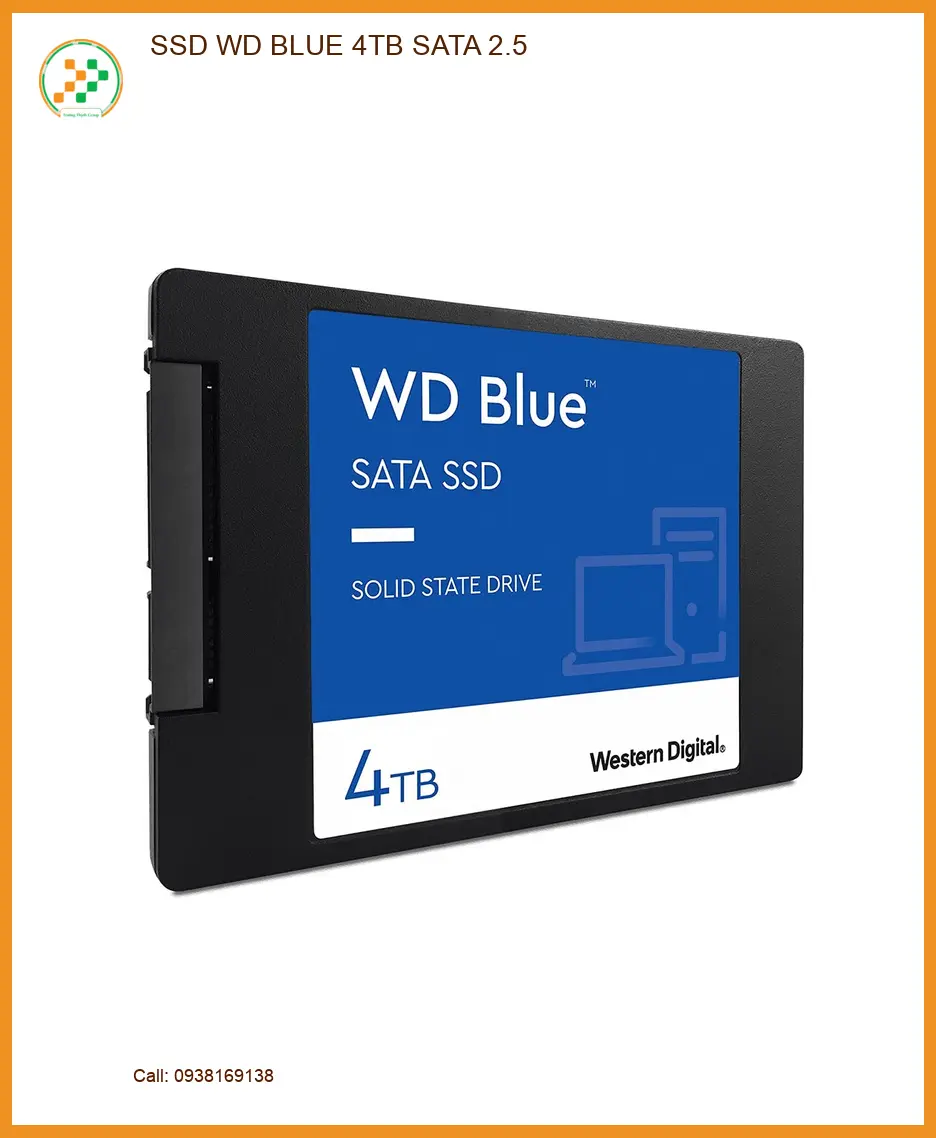 Ổ cứng Laptop SSD 4TB WD BLUE - Nâng cấp, phục hồi dữ liệu tại TPHCM