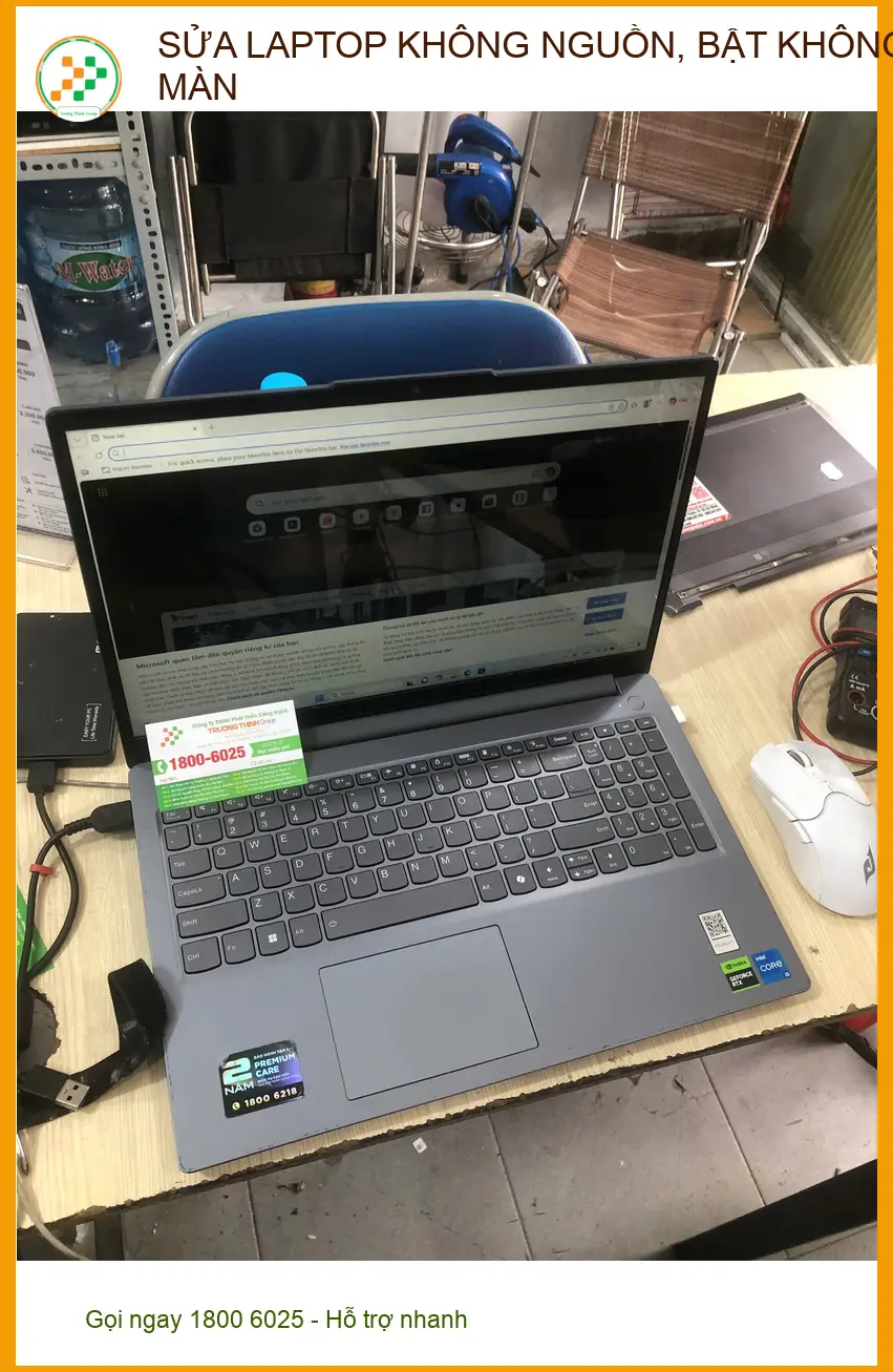 Anh Thịnh chủ studio ảnh sửa laptop không nguồn, bật không lên Quận Bình Thạnh ảnh thực tế 1