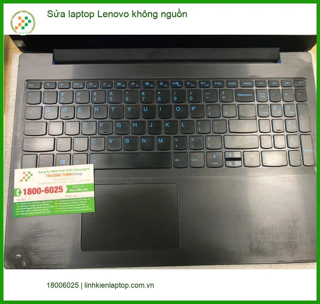 Trung tâm Sửa laptop Lenovo không nguồn Quận Bình Tân Uy tín - Chú Khải an tâm ảnh thực tế 1