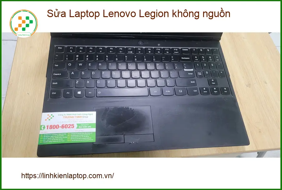 Anh Bách cần sửa Laptop Lenovo Legion không nguồn Quận Bình Tân - Trung tâm uy tín ảnh thực tế 2