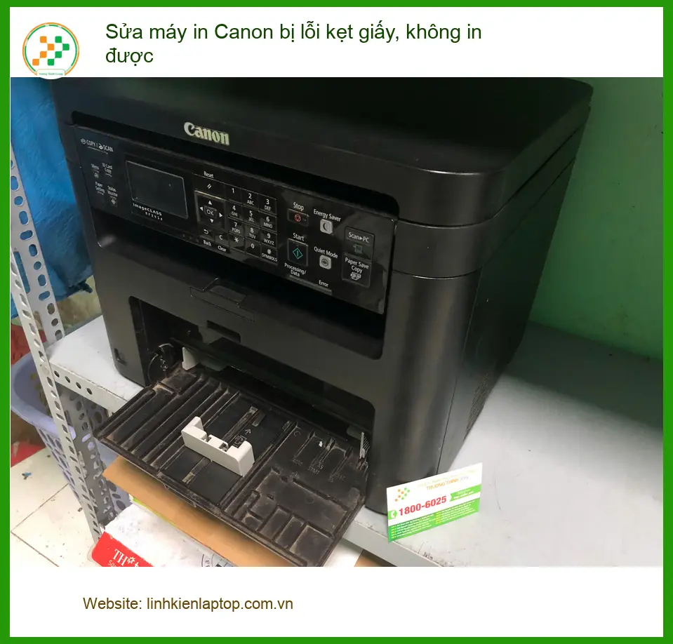 Cô Diễm Phúc quản lý tìm Trung tâm sửa máy in Canon kẹt giấy Quận Bình Tân ảnh thực tế 1