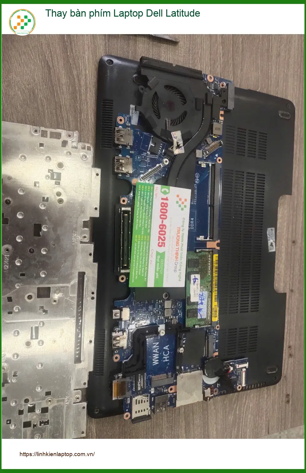 Bác Minh tìm cửa hàng thay bàn phím Laptop Dell Latitude Quận 7 uy tín, lấy liền ảnh thực tế 1