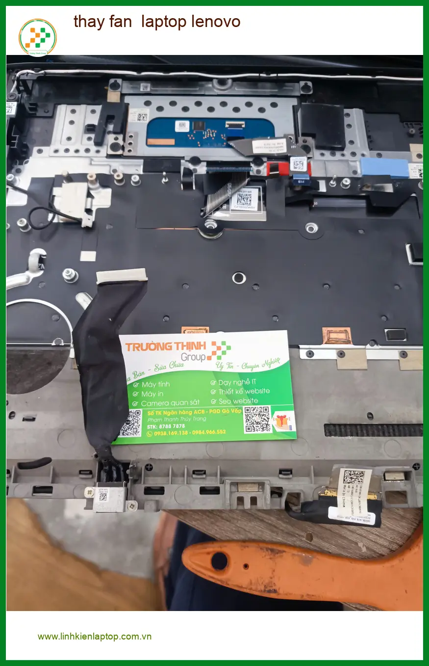 Bác Phúc giáo viên tìm nơi thay fan laptop lenovo kêu rít Quận Tân Phú ảnh thực tế 2