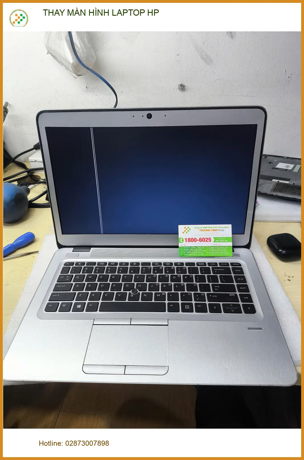Anh Khôi cần thay màn hình laptop HP ở Gò Vấp - Uy tín, lấy ngay trong 30 phút ảnh thực tế 2