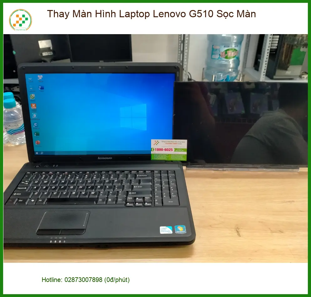 Chú Hải tìm dịch vụ thay màn hình laptop Lenovo G510 sọc màn Quận 12 ảnh thực tế 1