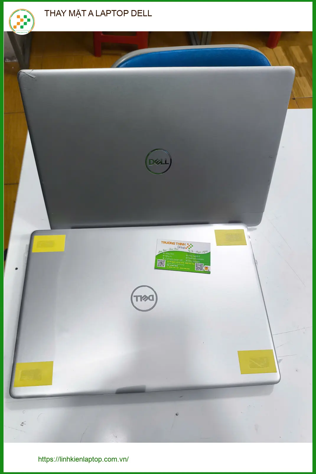 Trung tâm thay mặt A laptop Dell Quận Gò Vấp uy tín - Anh Khang chủ tiệm cà phê review ảnh thực tế 1