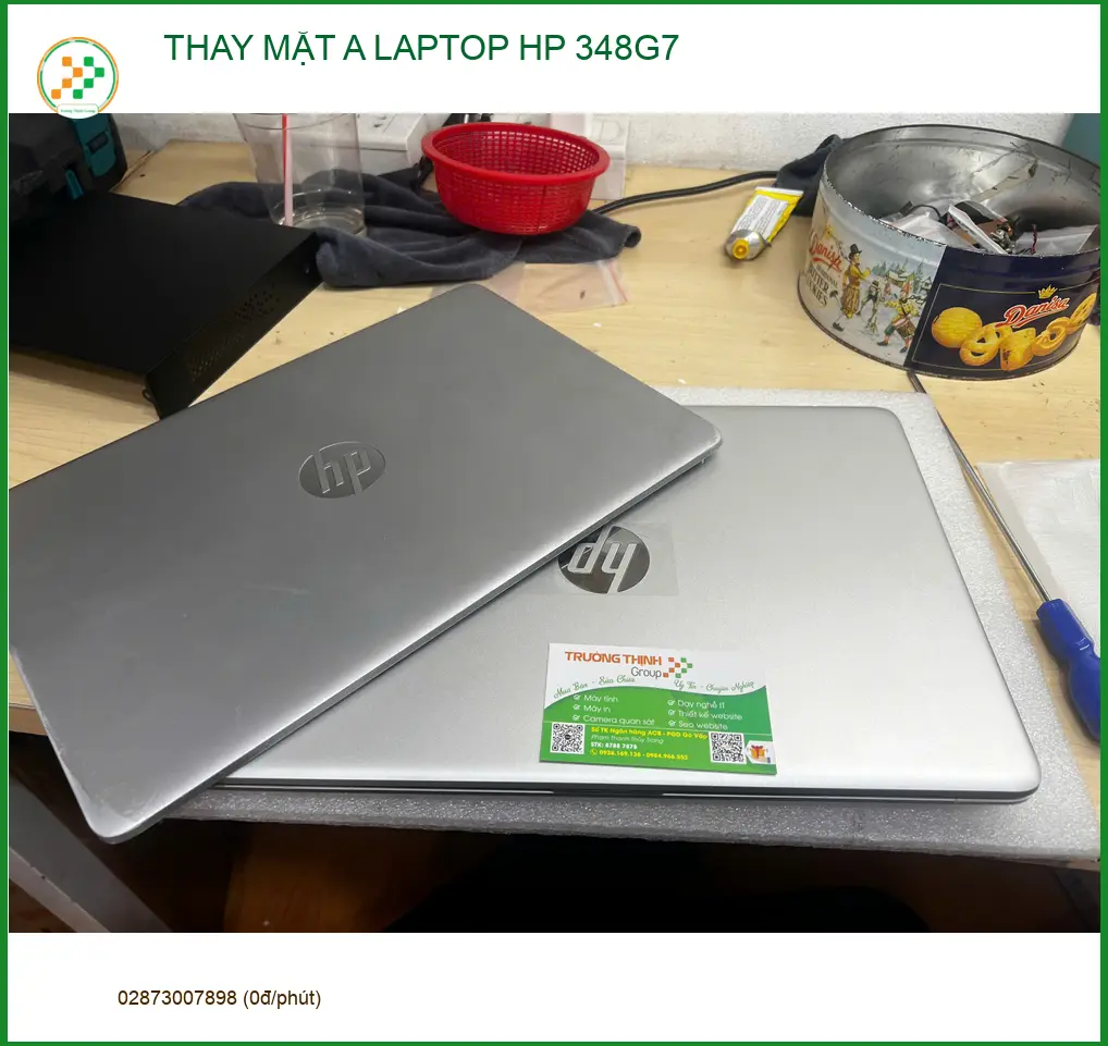 Cửa hàng Thay MẶT A LAPTOP HP 348G7 Quận Gò Vấp uy tín - Anh Quang làm việc online review ảnh thực tế 1