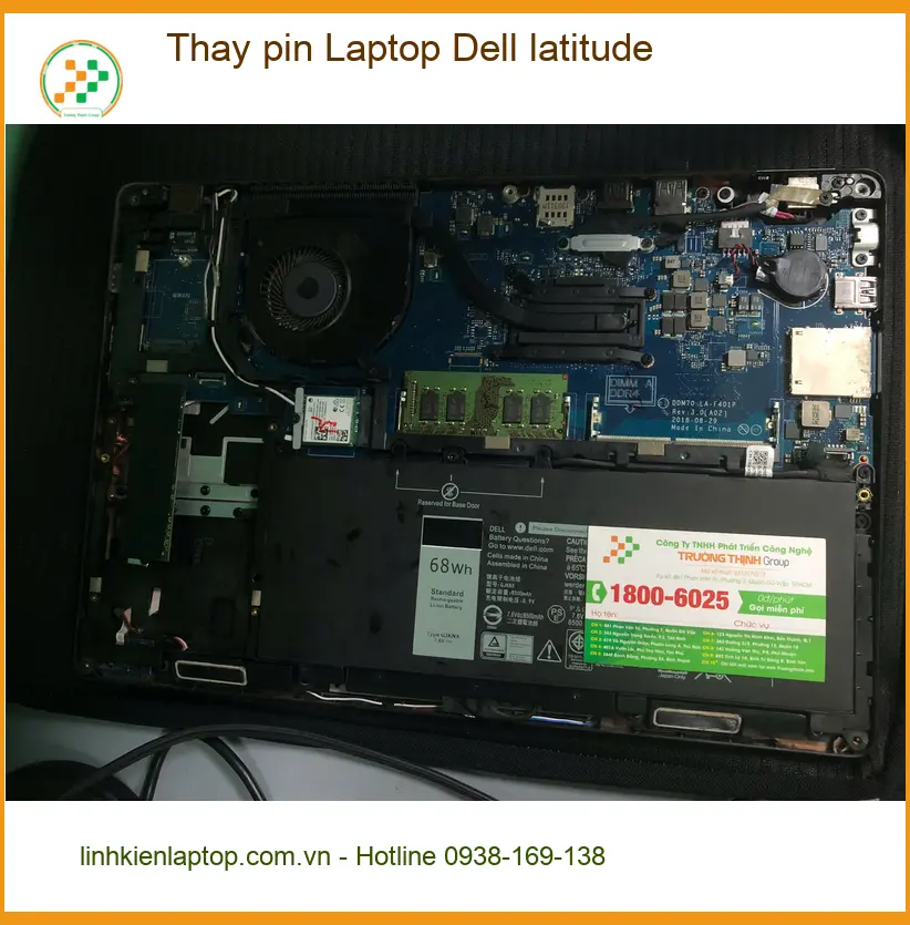 Anh Minh Khôi cần thay pin Laptop Dell latitude ở Quận Bình Tân - Tìm dịch vụ nào? ảnh thực tế 2