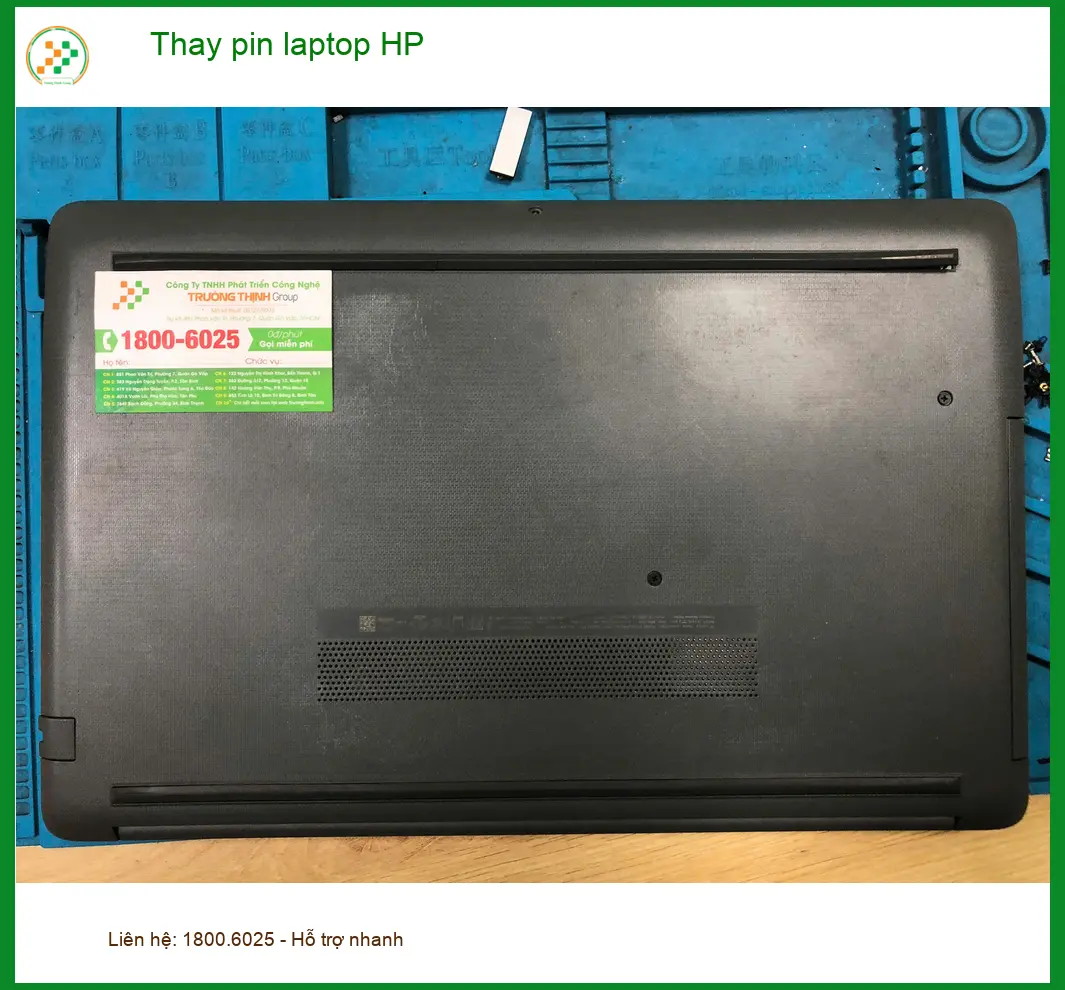 Chị Diễm ở Quận Bình Tân cần thay pin laptop HP uy tín - Xem ngay dịch vụ lấy liền ảnh thực tế 2