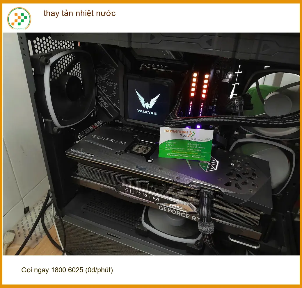 Chú Kiệt kiến trúc sư tìm trung tâm thay tản nhiệt nước Quận Thủ Đức lấy ngay ảnh thực tế 1