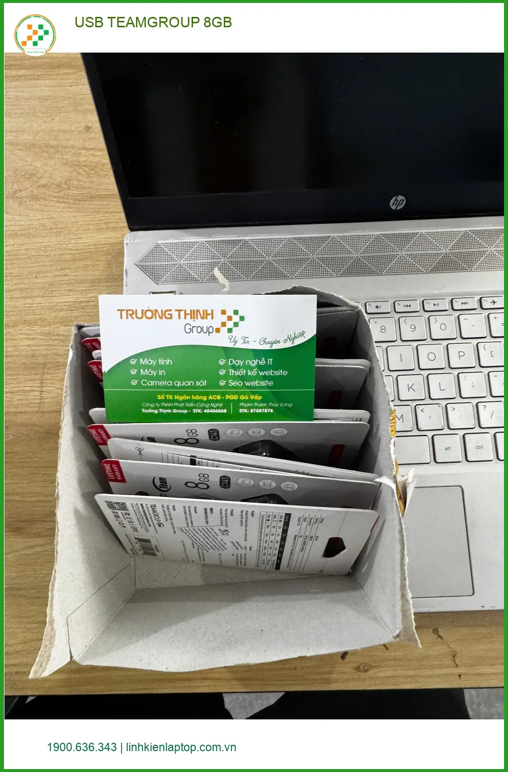 Chị An tìm địa điểm bán USB TEAMGROUP 8GB Quận 10 uy tín ảnh thực tế 2