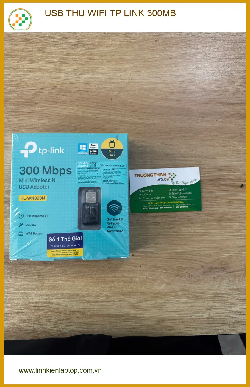 Chị Thảo cần mua USB THU WIFI TP LINK 300MB tại cửa hàng Quận 10 giá tốt ảnh thực tế 1