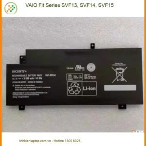 Pin Laptop VAIO SVF13 SVF14 SVF15 - Thay Lấy Ngay Giá Tốt TPHCM