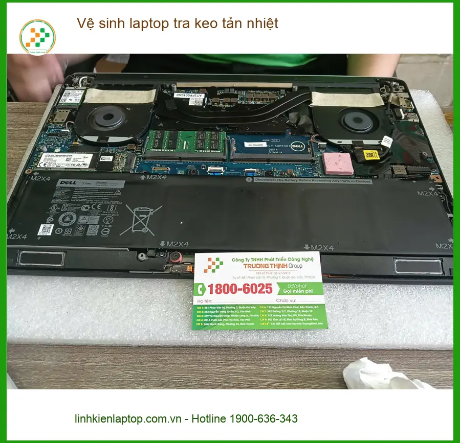 Anh Khang - Vệ sinh laptop tra keo tản nhiệt Quận 7 uy tín ảnh thực tế 1