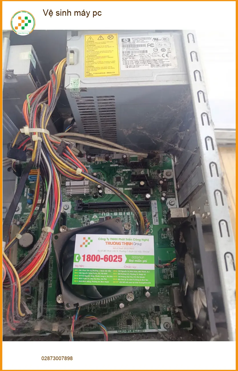 Anh Đạt lập trình viên tìm dịch vụ vệ sinh máy pc Quận Tân Phú chất lượng cao ảnh thực tế 1