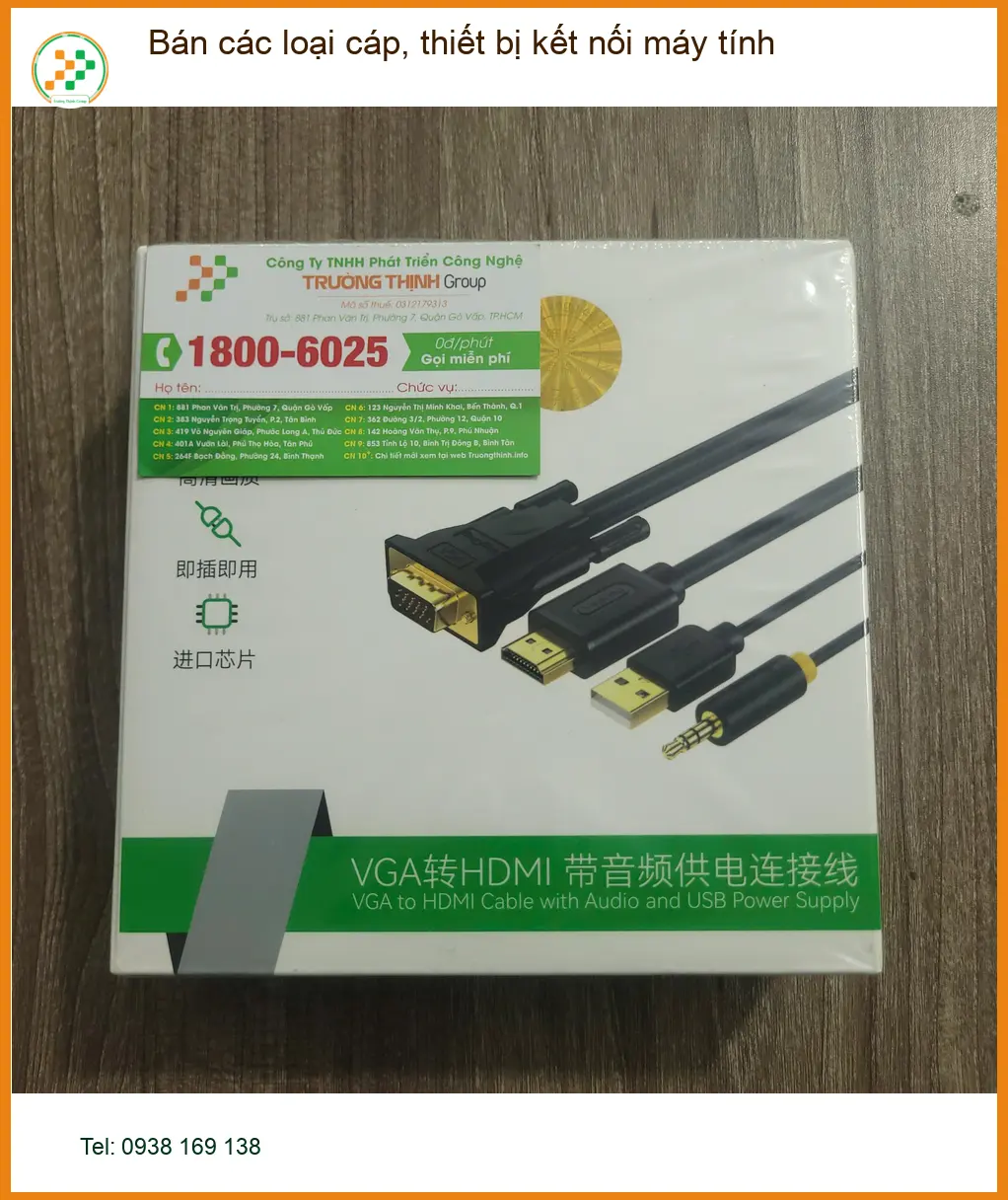 Chị Hạnh mua cáp, thiết bị máy tính Quận Tân Bình - Review địa chỉ uy tín ảnh thực tế 1