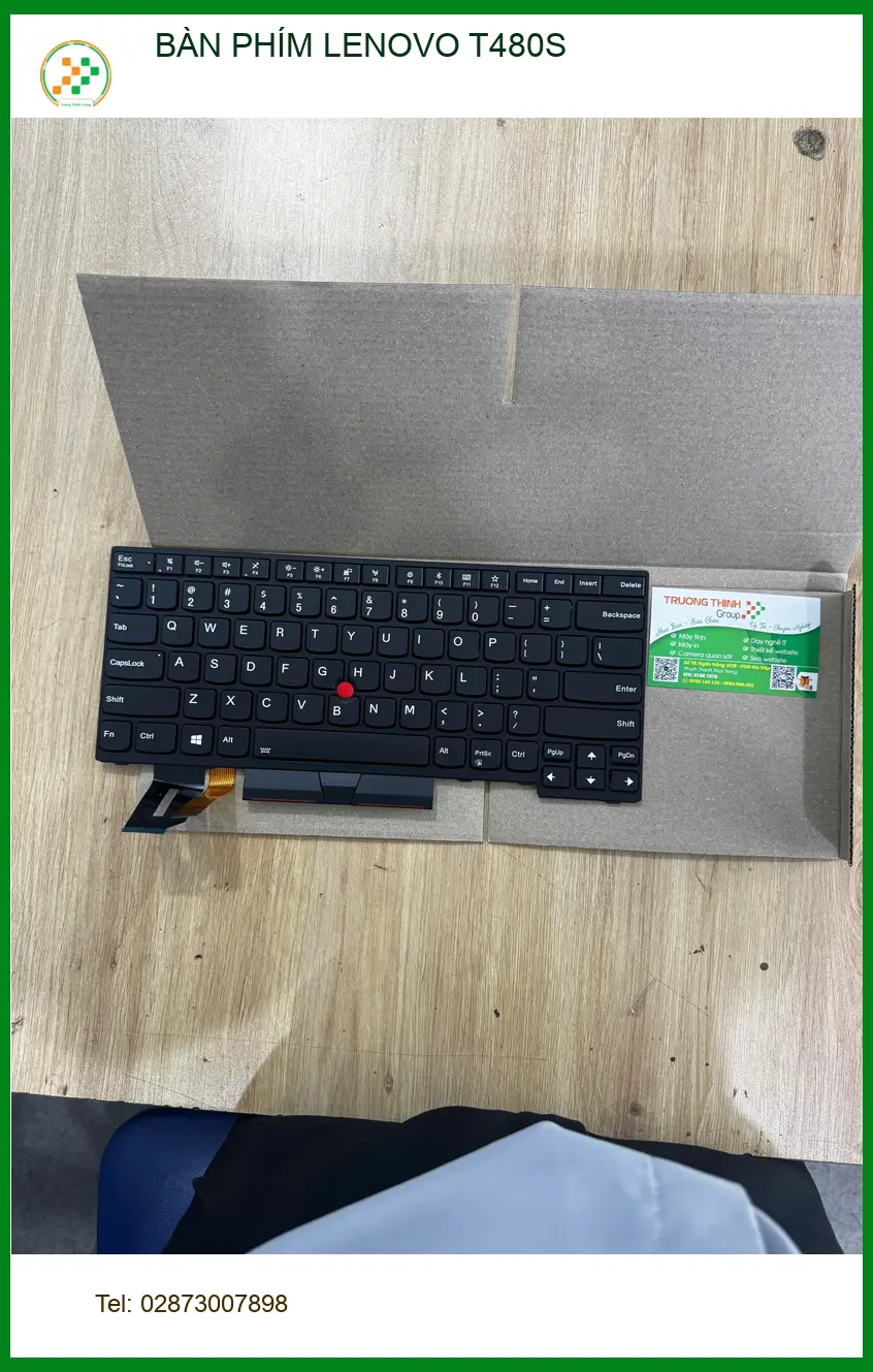 Chị Nguyệt nhân viên văn phòng - Thay bàn phím Lenovo T480S Quận 10 lấy liền ảnh thực tế 2