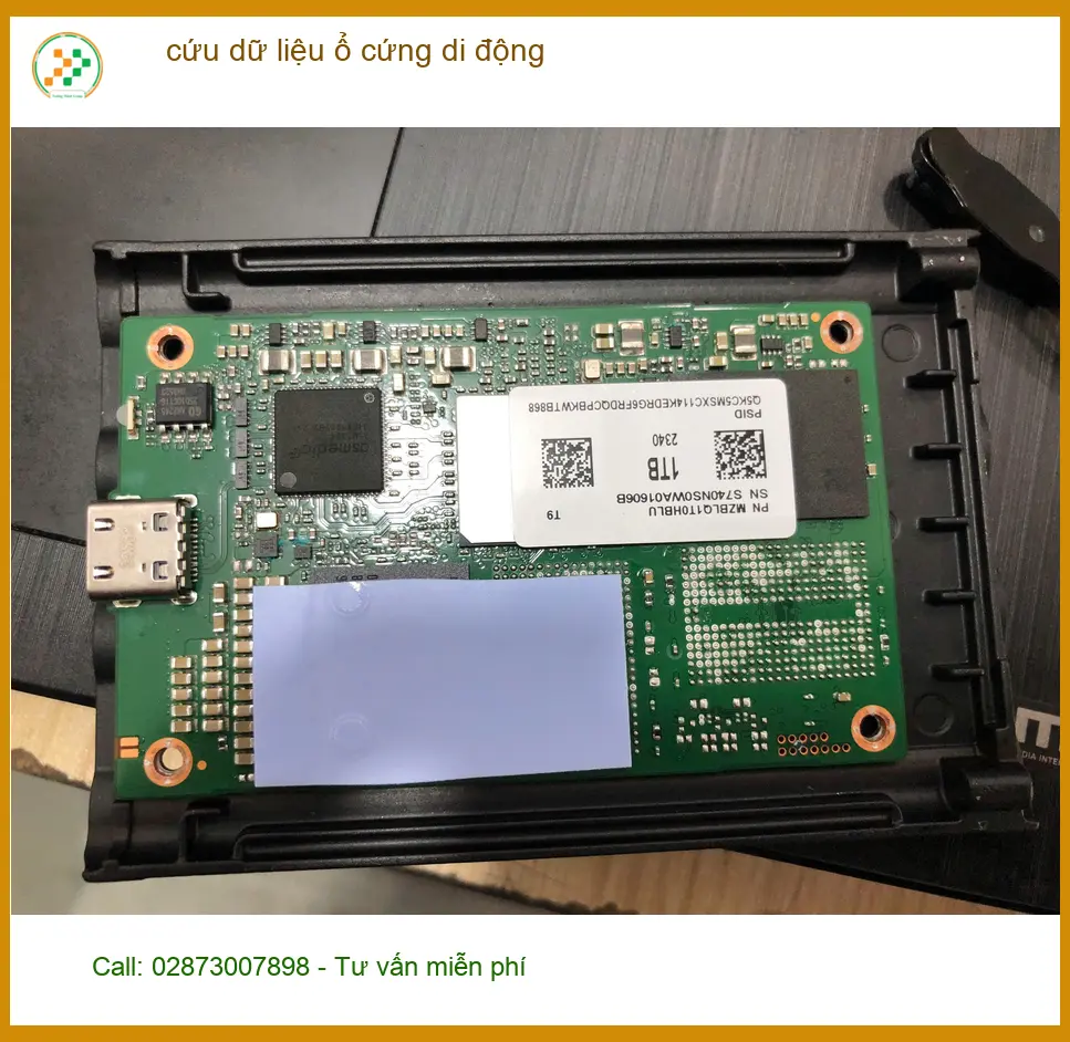 Cứu dữ liệu ổ cứng di động Quận Bình Thạnh - Anh Minh mất dự án lớn ảnh thực tế 1