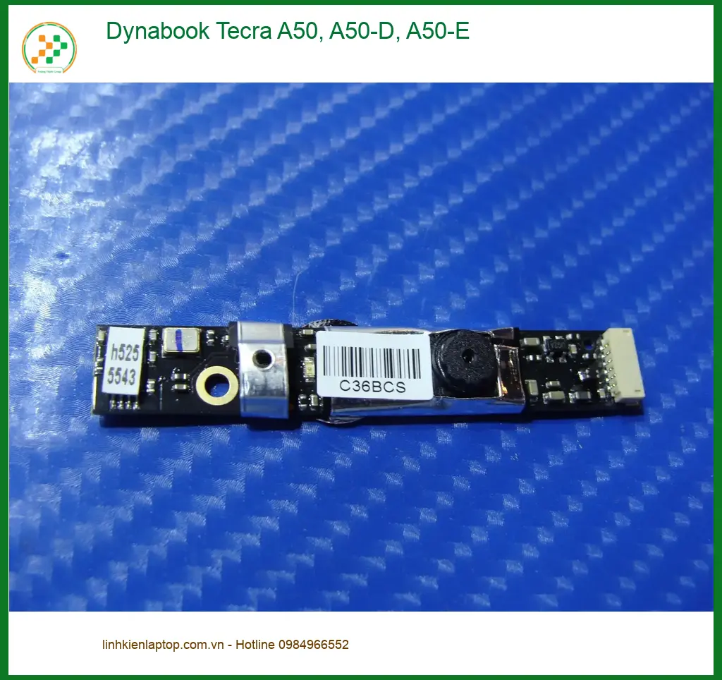 Webcam Laptop Dynabook Tecra A50/A50-D/A50-E - Thay Lấy Liền, Uy Tín TPHCM