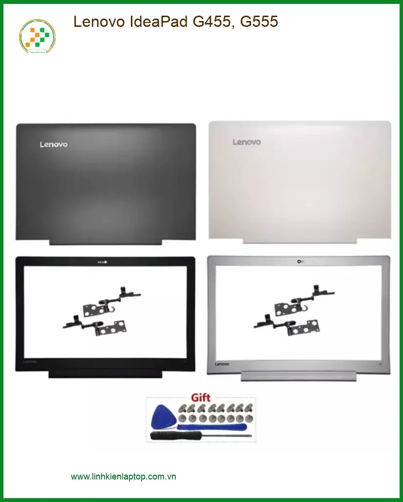 Vỏ Laptop LENOVO IdeaPad G455, G555 - Thay Vỏ Lấy Liền, Giá Tốt TPHCM