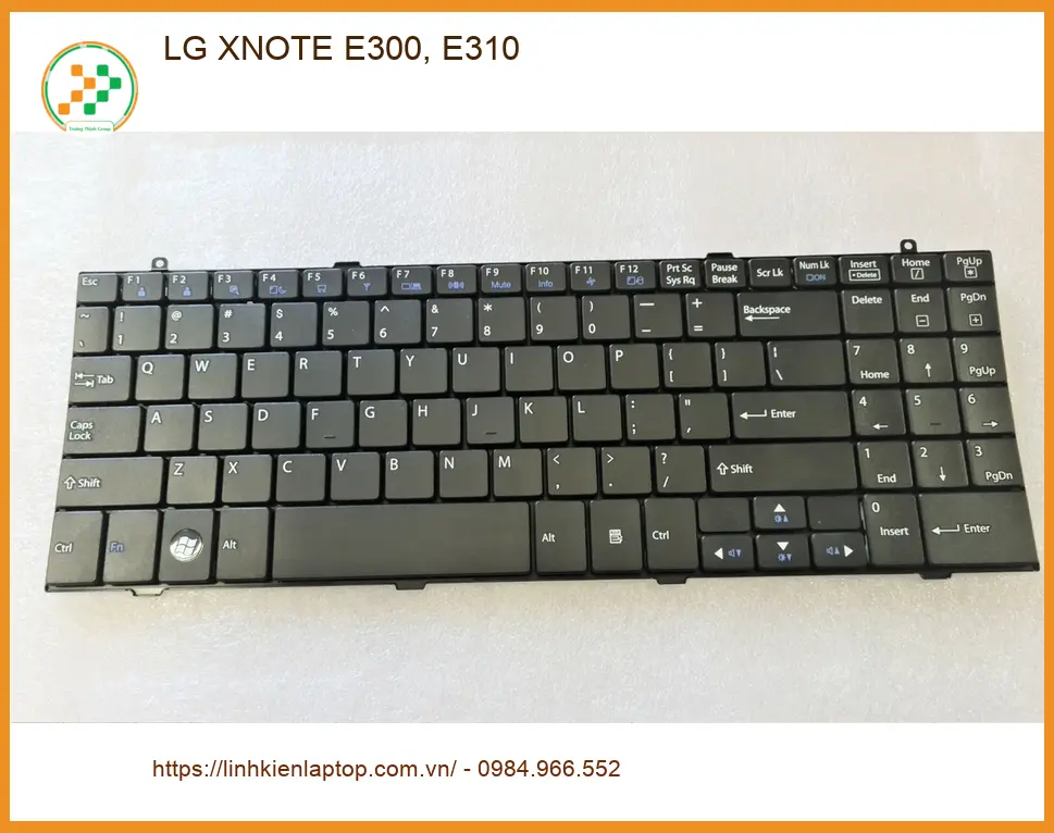 Bàn phím Laptop LG XNOTE E300, E310 - Thay Nhanh Lấy Liền TPHCM | Giá Sinh Viên