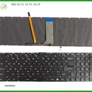 Bàn phím Laptop MSI GL72 GL73 GL75 - Thay Lấy Liền, Giá Rẻ Tại Cửa Hàng TPHCM