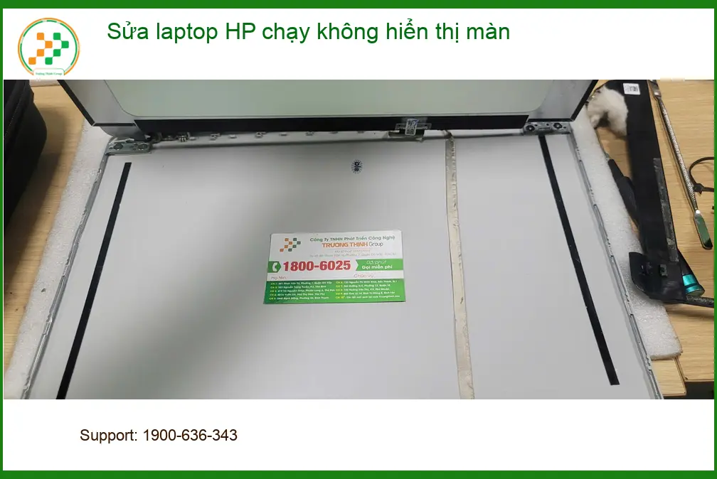 Bác Phúc chủ cửa hàng tìm chỗ sửa laptop HP chạy không hiển thị màn Quận Bình Tân ảnh thực tế 1
