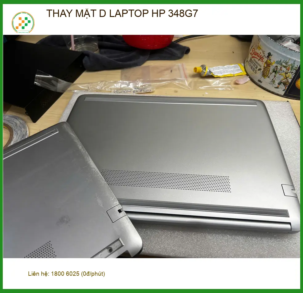 Tiệm thay mặt D laptop HP 348G7 Quận Gò Vấp - Chị Thảo kế toán review ảnh thực tế 1
