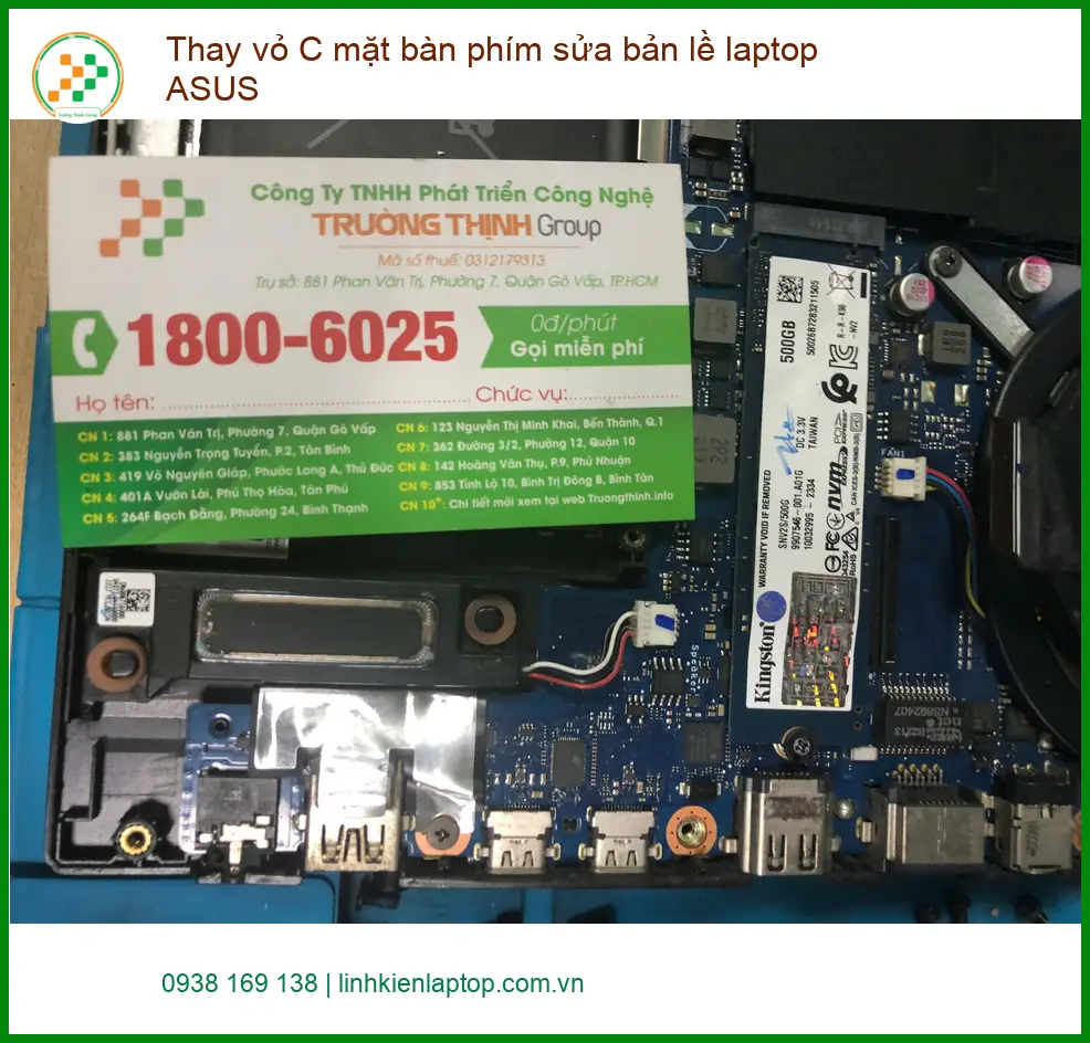 Anh Tùng sửa vỏ C bản lề laptop ASUS Quận Bình Tân giá tốt ảnh thực tế 1